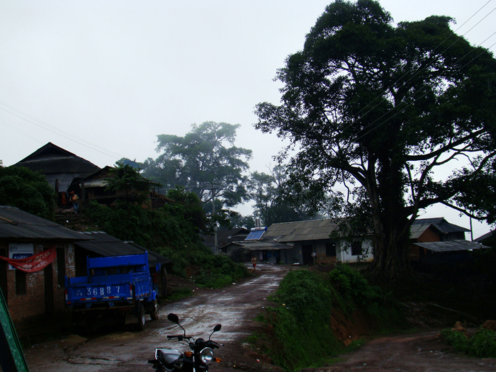 street scene in wa village